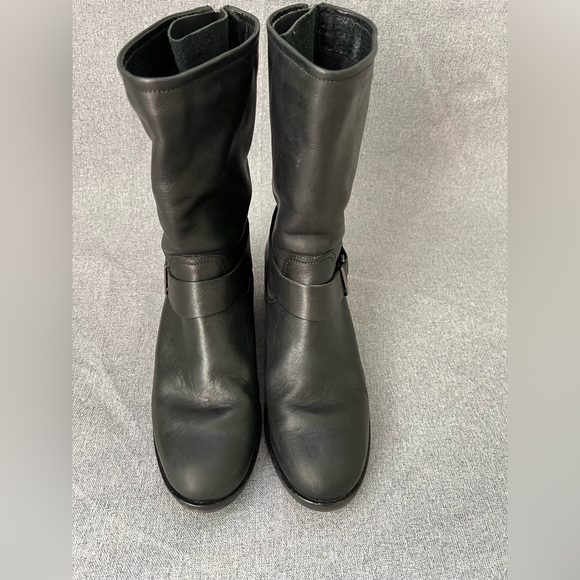 Fabianelli Black Leather Boots - Picture 8 of 11